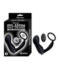 Ass-sation Ass-station Contoured Anal Plug w/Remote - Black