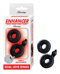 Nasstoys Enhancer Dual Love Rings - Black
