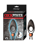 Nasstoys Cockpower Vibrating Ring w/Adjustable Cock Tie - Black
