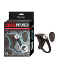 Nasstoys Cockpower Remote Control Pleasure Ring - Black - Image 2