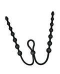 Ass-sation Ass-sation Dual-Ended Anal Beads - Black - Image 3