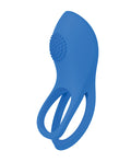 Nasstoys Gold Glam Cock Ring - Blue - Image 4