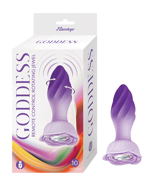 Nasstoys Nasstoys Goddess Remote Control Rotating Jewel - Purple