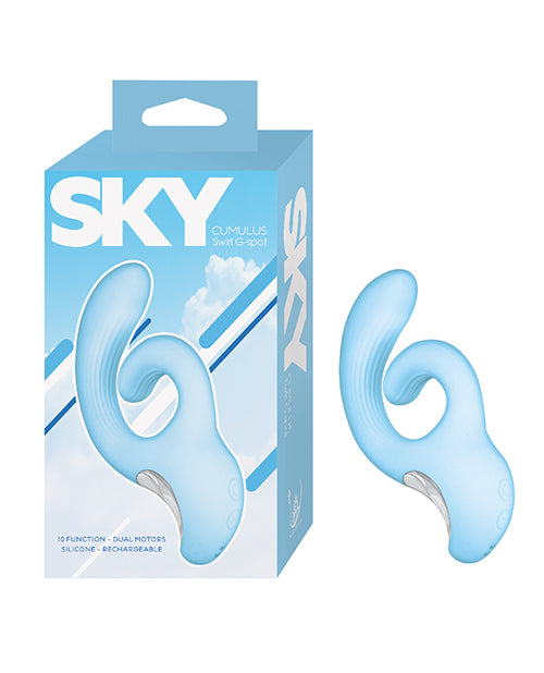 Not Regular Toys Nasstoys Sky Cumulus Swirl G-Spot - Blue