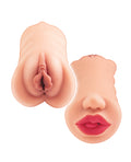 Not Regular Toys Nasstoys Always Horny Masturbator Double Sided Stroker - Ivory - Image 2