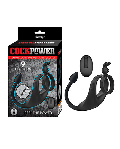 Not Regular Toys Nasstoys Cockpower Remote Control Ultimate Exciter - Black
