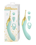 Not Regular Toys Nasstoys Gold Glam Tri-Tip Vibe - Aqua