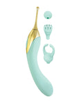 Not Regular Toys Nasstoys Gold Glam Tri-Tip Vibe - Aqua - Image 2