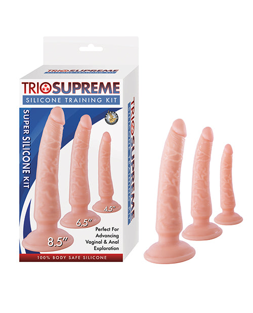 Not Regular Toys Nasstoys Trio Supreme Silicone Training Kit - Ivory