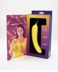 Like A Kitten Natalie's Toy Box Banana Cream Air Pulse & G-Spot Vibrator - Yellow - Image 3