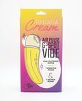 Like A Kitten Natalie's Toy Box Banana Cream Air Pulse & G-Spot Vibrator - Yellow - Image 4