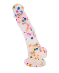 Like A Kitten Natalie's Toy Box Cock-A-Palooza Confetti Silicone Suction Dildo