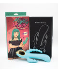 Like A Kitten Natalie's Toy Box Mighty Magic Clit, G-Spot & Anal Vibrator - Aqua - Image 3