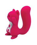Like A Kitten Natalie's Toy Box Screaming Squirrel Pulsing and Vibrating - Hot Pink
