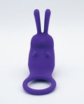 Like A Kitten Natalie's Toy Box The Cock Hopper Cock Ring & Bullet Vibrator - Purple - Image 2
