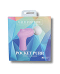 Wild Pop Vibe Wild Pop Vibe Pocket Purr Mini Massager - Lavender - Image 2