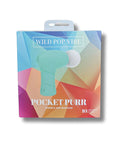 Wild Pop Vibe Wild Pop Vibe Pocket Purr Mini Massager - Aqua - Image 2
