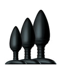 Nexus Nexus Butt Plug Trio Set 3 Solid Silicone Butt Plugs S M L - Image 2
