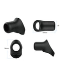 Nexus Nexus Rise Liquid Silicone Cock & Ball Sling - Black - Image 5