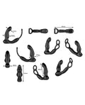 Nexus Nexus Simul8 Wave Dual Cock Ring Prostate Massage - Black - Image 5