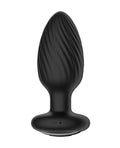 Nexus Nexus Tornado Rotating & Vibrating Medium Butt Plug w/Remote - Black - Image 2