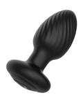 Nexus Nexus Tornado Rotating & Vibrating Large Butt Plug w/Remote - Black - Image 3