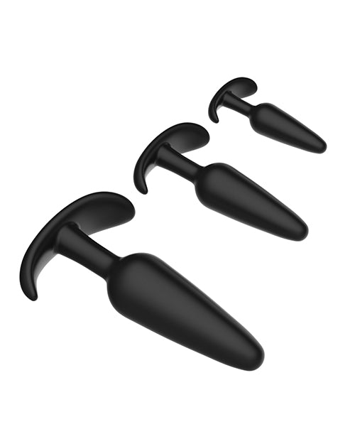 Not Regular Toys Curious Level Up Anal Trainers 3 pc Silicone Anchor Set