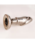 Cristal Cristal Black Opal Anal Glass Dildo Vibe - Gun Metal - Image 4