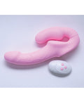 Not Regular Toys Sublime Togetherness Silicone Strapless Strap On w/Remote Control - Pink - Image 2