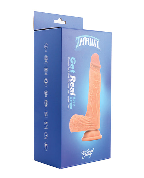 No Brand Thrillz Get Real Bijou Thrusting Dildo w/Remote