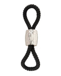Rebel Rebel Two Loop Heavy Rope Cock Lasso - Black - Image 2