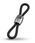 Rebel Rebel Two Loop Heavy Rope Cock Lasso - Black - Image 3
