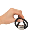 Rebel Rebel Two Loop Heavy Rope Cock Lasso - Black - Image 4