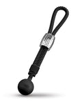 Rebel Rebel Heavy Rope Cock Lasso w/Ball - Black - Image 3