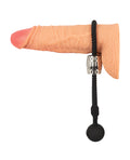 Rebel Rebel Heavy Rope Cock Lasso w/Ball - Black - Image 4