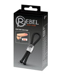 Rebel Rebel Heavy Rope Cock Lasso - Black