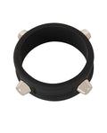 Rebel Rebel Cock Ring w/Studs - Black - Image 2