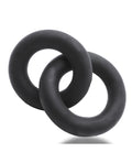 Oxballs Oxballs Shackle Double Link'd Cock & Ball Rings - Special Edition Night