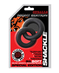Oxballs Oxballs Shackle Double Link'd Cock & Ball Rings - Special Edition Night - Image 4