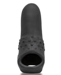 Oxballs Oxballs Knotter Velvety Swelled Adjust-Fit Cocksheath - Special Edition Night - Image 2