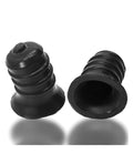 Oxballs Ribnibs Curved Springy-Ribbed Nip Suckers - Special Edition Night (3)