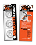 Oxballs Oxballs Ringer Donut 1 - Clear Pack of 3 - Image 4