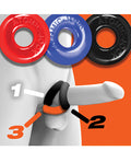 Oxballs Oxballs Ringer Donut 1 - Multicolored Pack of 3 - Image 3