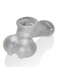 Oxballs Sackjack Wearable Jack Off Sheath - Clear Frost (2)