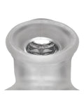 Oxballs Sackjack Wearable Jack Off Sheath - Clear Frost (3)