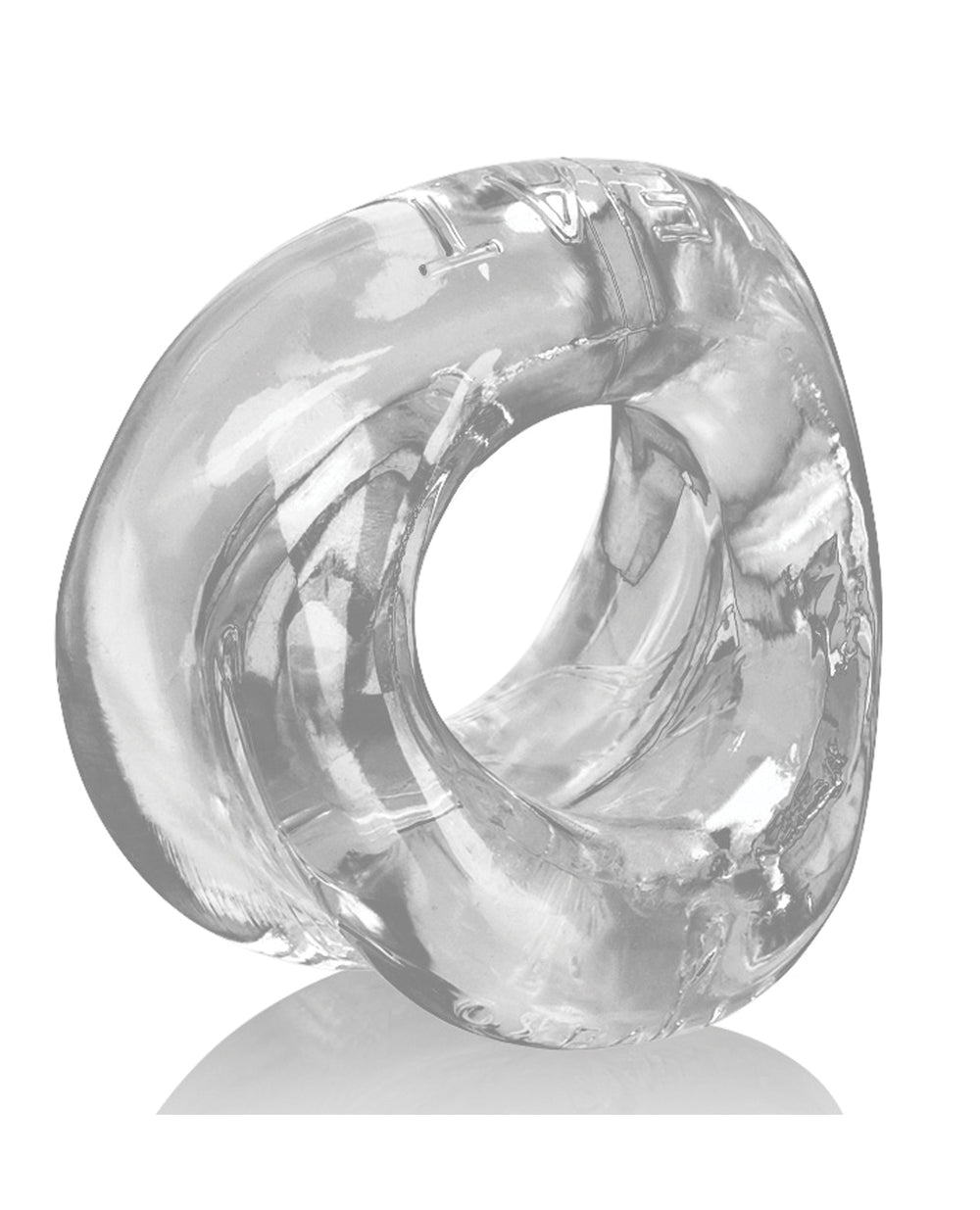 Oxballs Oxballs Meat Padded Cock Ring - Clear
