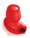 Oxballs Oxballs Glowhole 2 Hollow Buttplug w/LED Insert Large - Red Morph - Image 2