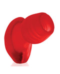 Oxballs Oxballs Glowhole 2 Hollow Buttplug w/LED Insert Large - Red Morph - Image 3