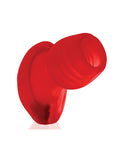 Oxballs Oxballs Glowhole 1 Hollow Buttplug w/LED Insert Small - Red Morph - Image 3