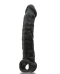 Oxballs Oxballs Muscle Ripped Inner Ribbed Velvet-Smooth Cocksheath - Special Edition Black - Image 2